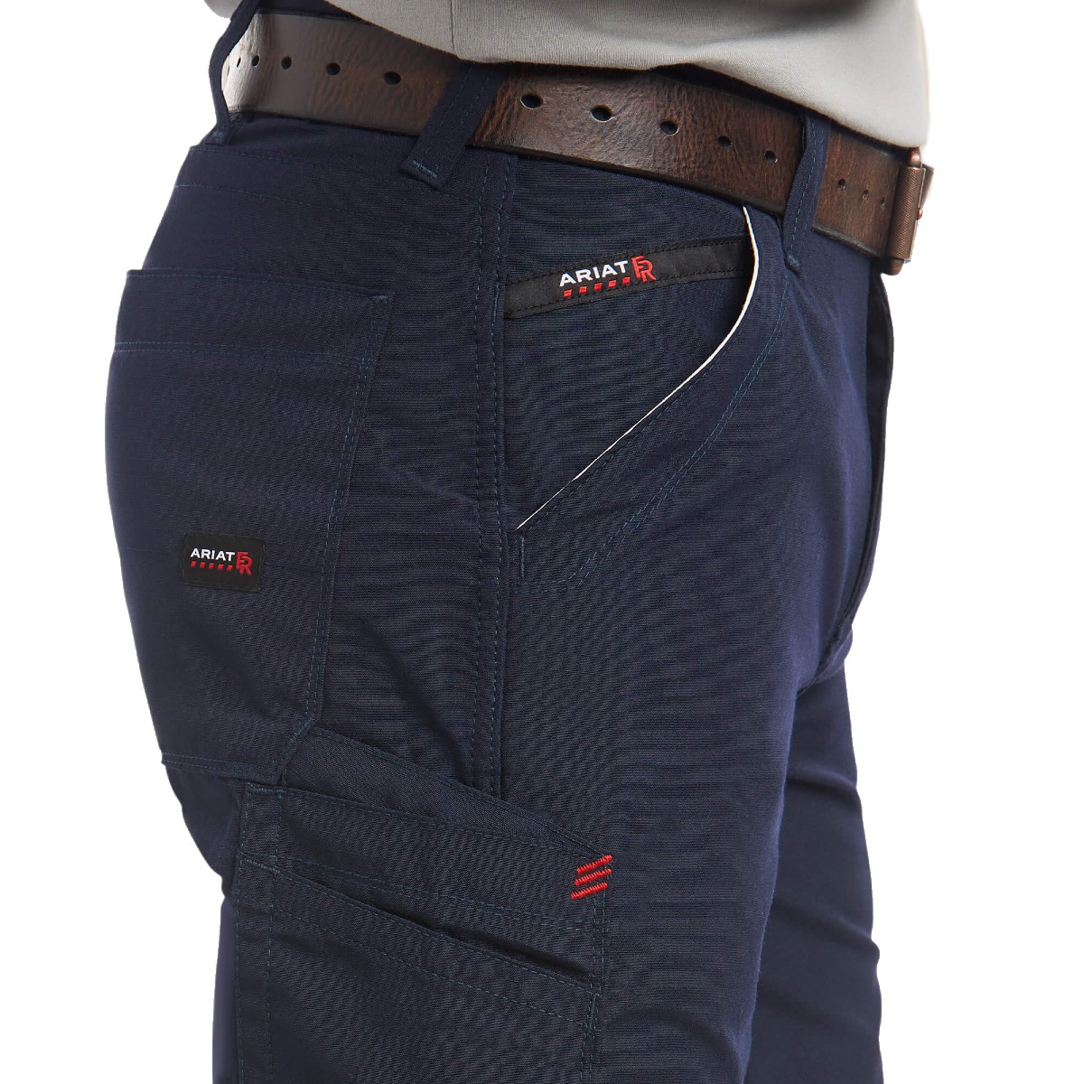 Ariat FR M4 Relaxed DuraLight Ripstop Boot Cut Pant in Navy